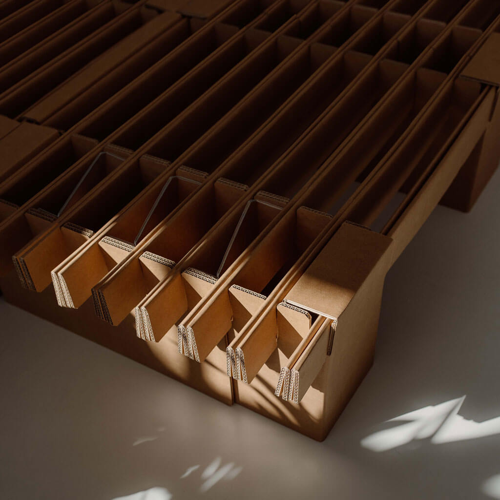 ROOM IN A BOX storage family bed in natural