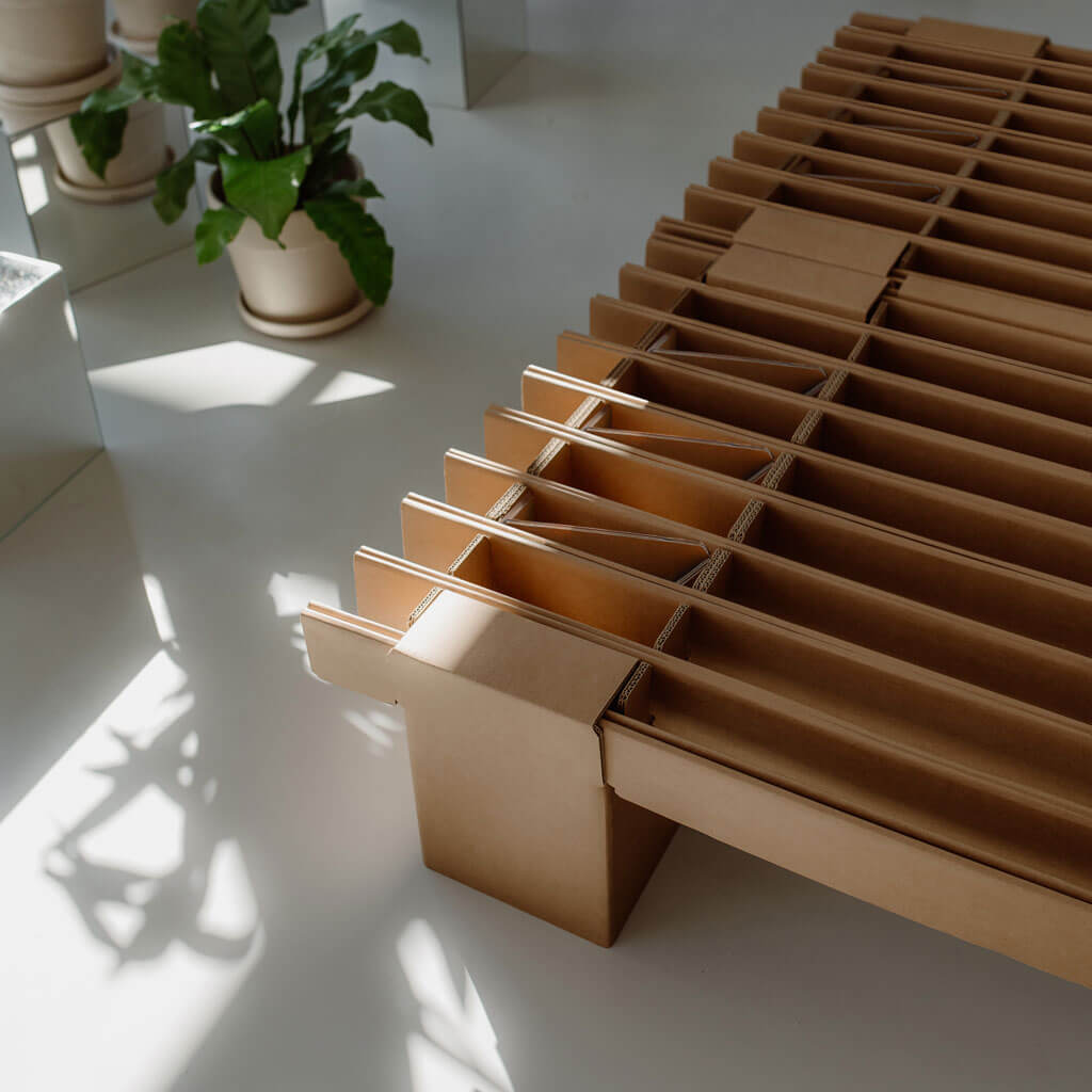 ROOM IN A BOX storage bed natural size L without drawers, mattress and bed linen